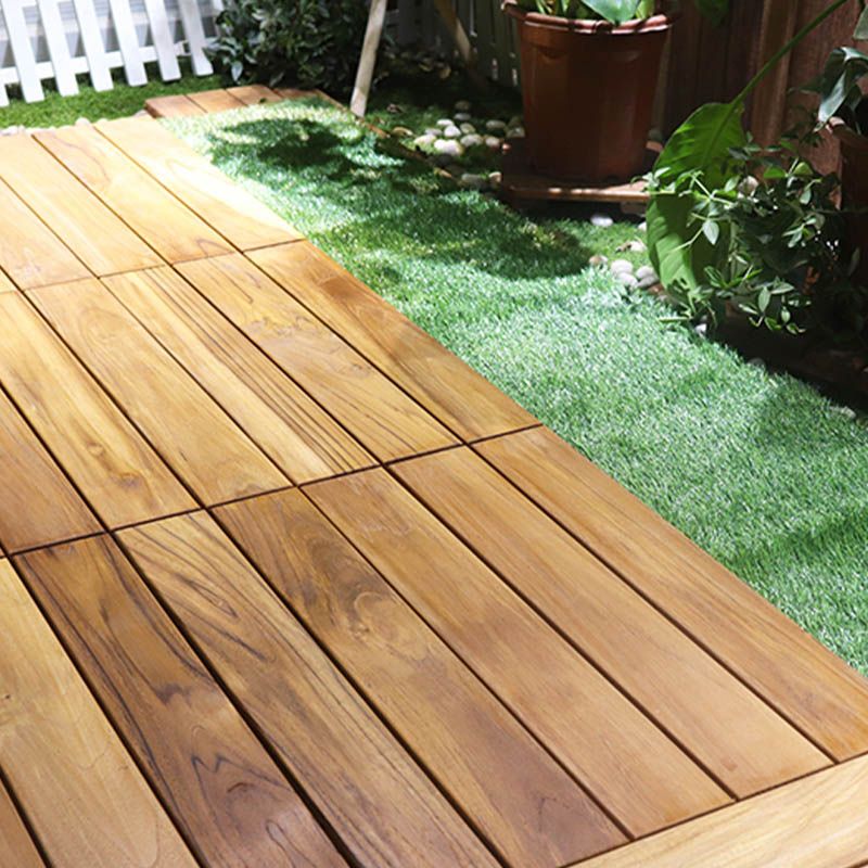 Composite Interlocking Flooring Tiles Outdoor Wood Floor Planks