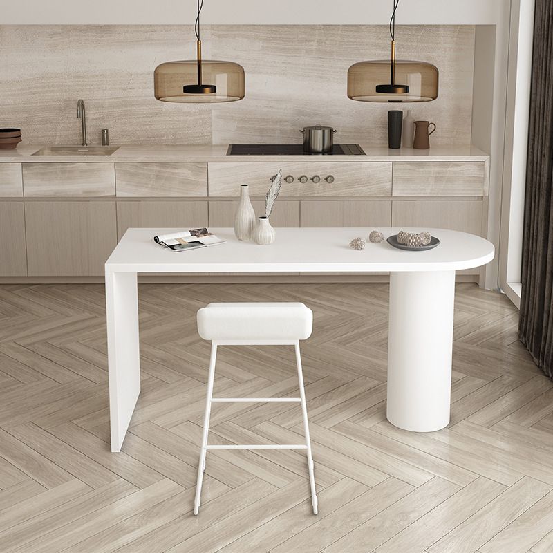 Contemporary Style Bar Counter Table Rectangle Dining Table for Home