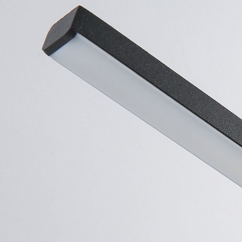 Lampada sconde in metallo moderno a parete a 1 luci per il bagno