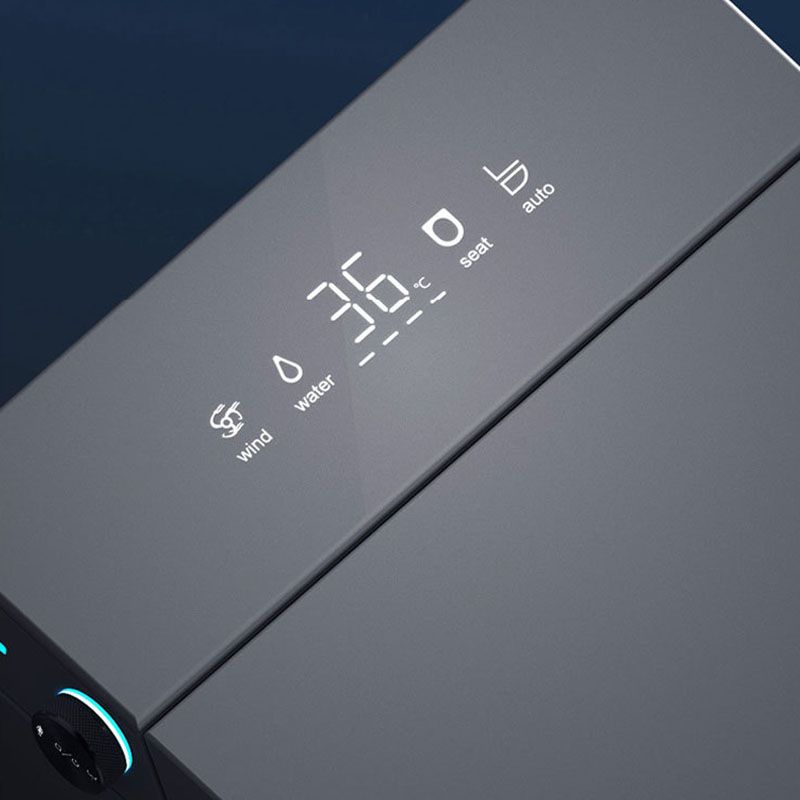 Small Apartment Smart Toilet Instant Hot Automatic Flip UV Sterilization Mini Toilet