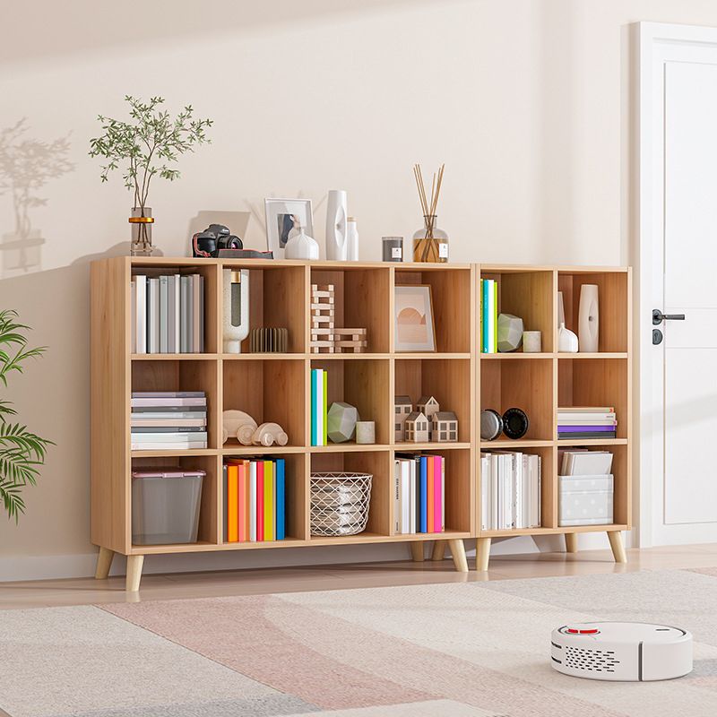 Cube Shelf Bookcase Engineered Wood Bookshelf for Study Room