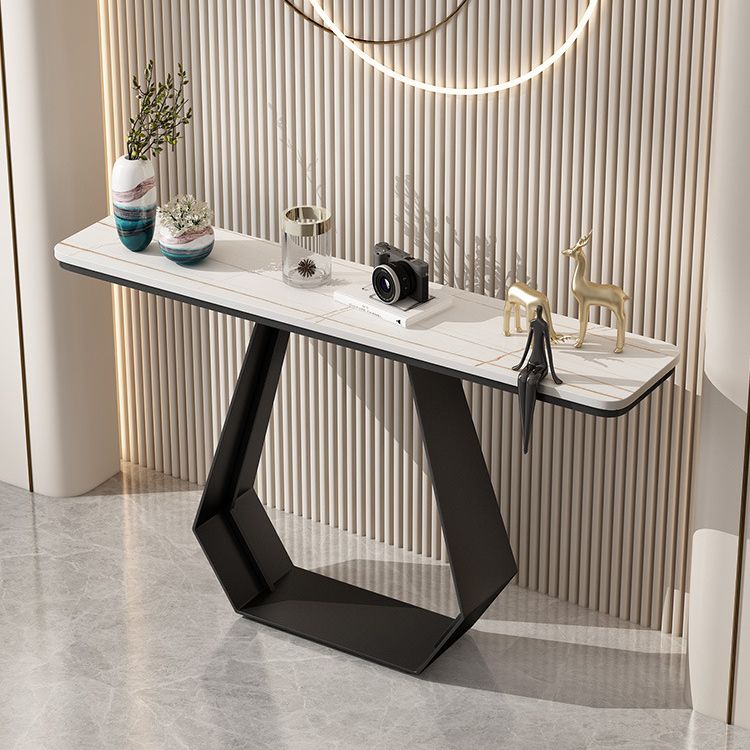 Rectangle Glam Console Accent Table Antique Finish Console Sofa Table