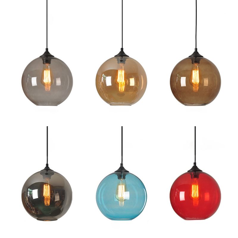 1 Globe lumineux suspension de plafond peinnes