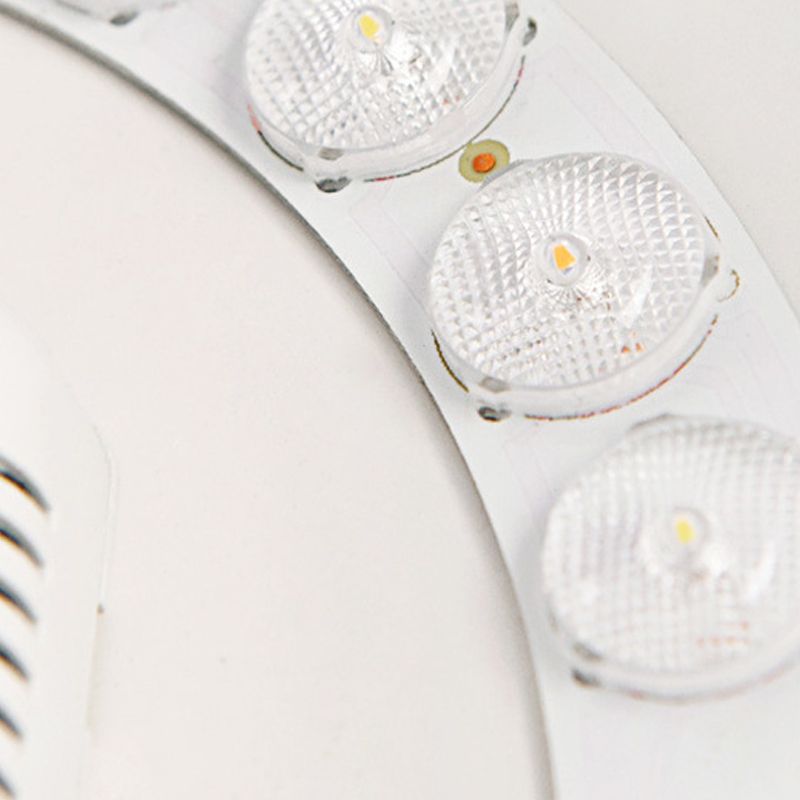 Iluminación de techo geométrica Luz de techo de montaje empotrado de cristal LED de estilo nórdico