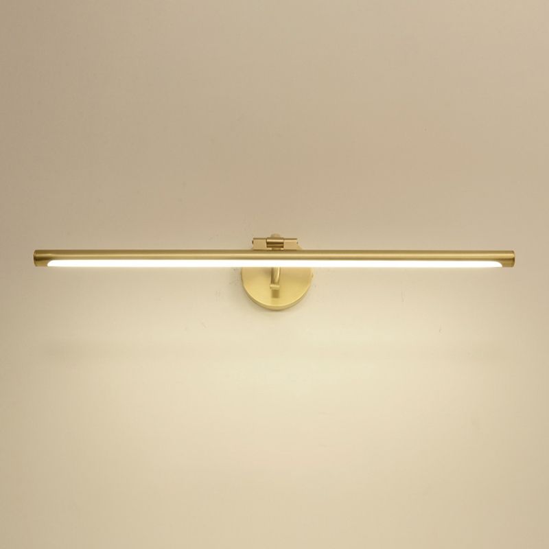 Mont en métal linéaire luminaire luminaire de style contemporain