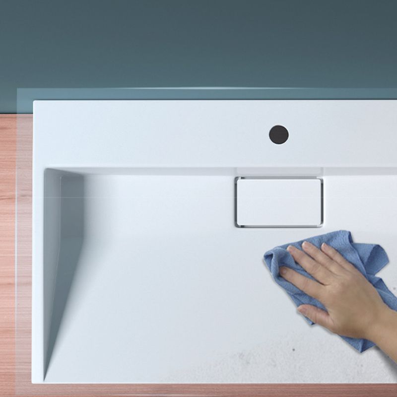 Modern Stone Bathroom Sink Square No Craftsmanship Bathroom Sink