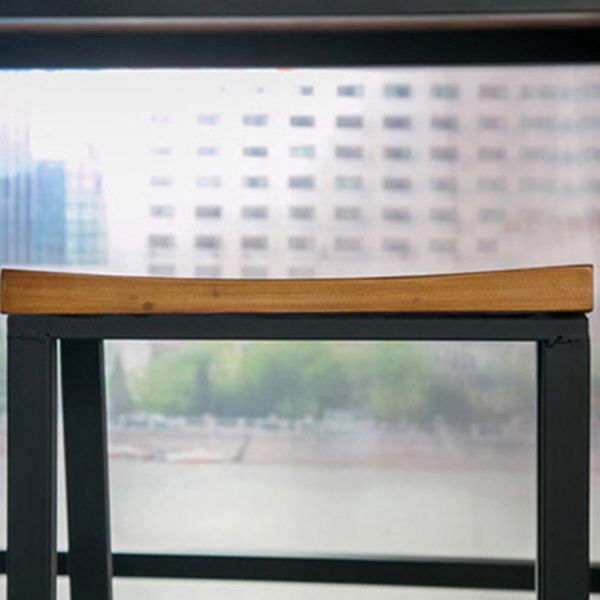 Glam Rectangle Pub Table Set 1/2/3/7 Pieces Pine Wood Top Bar Table with Metal Stools