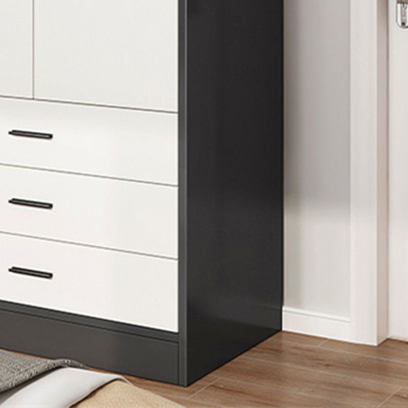 Rectangular Wardrobe Cabinet Modern Simple Wooden Wardrobe Closet