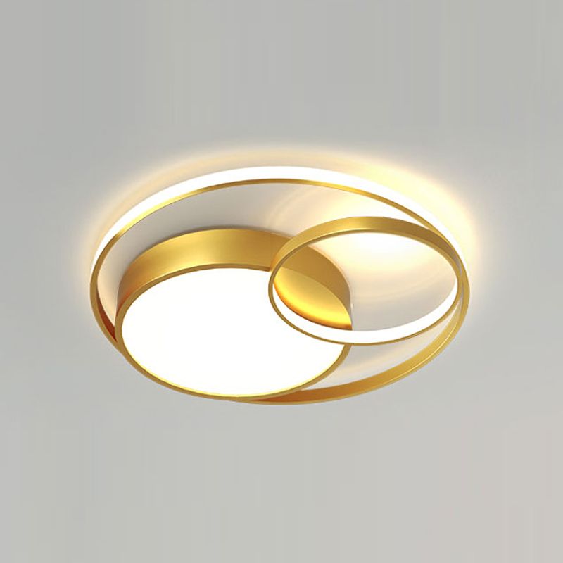 Nordic Simple Ceiling Light Circle LED Flush Mount Lighting für Schlafzimmer