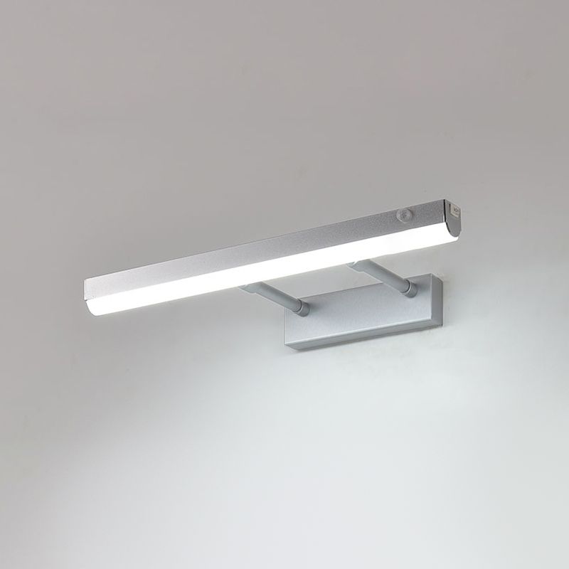1 Fissaggio di illuminazione da vanità sottile leggera Luci a specchio a led in metallo moderno