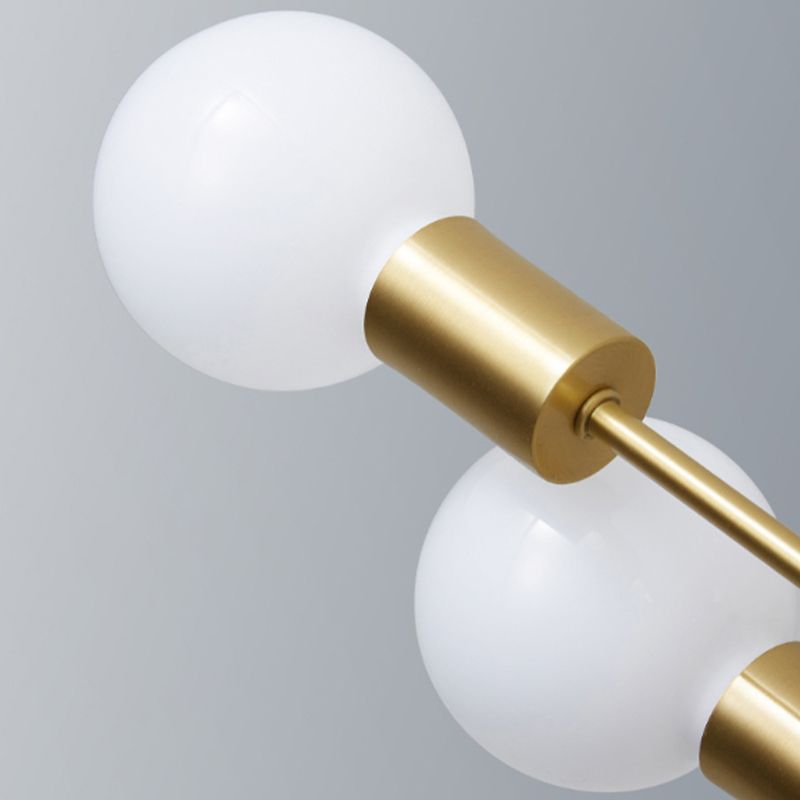 Industrial L Ceiling Lamp Minimalist Flush Mount Light Fixture for Bedroom