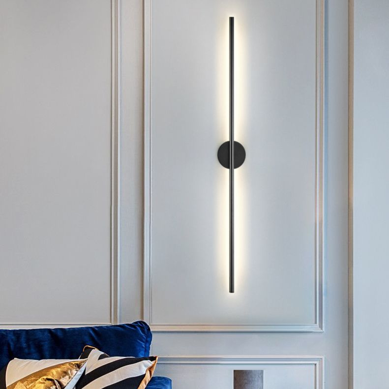 Luz de la pared lineal Medida de luz LED de metal LED de estilo minimalista Luz de luz Luz de luz