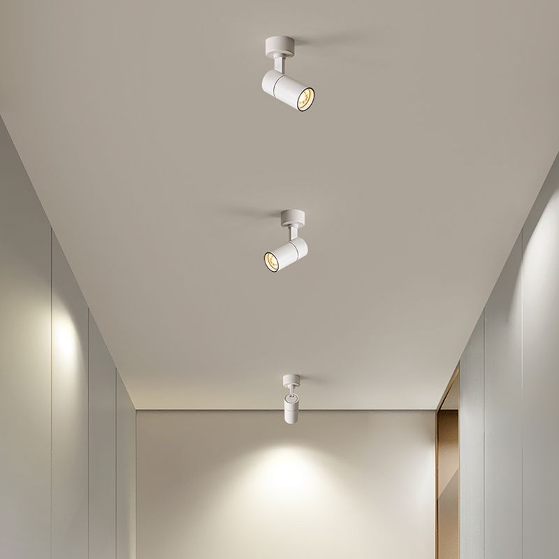 Cilindrische plafondlamp Inbouwlamp Moderne halfverzonken plafondlamp met metalen kap