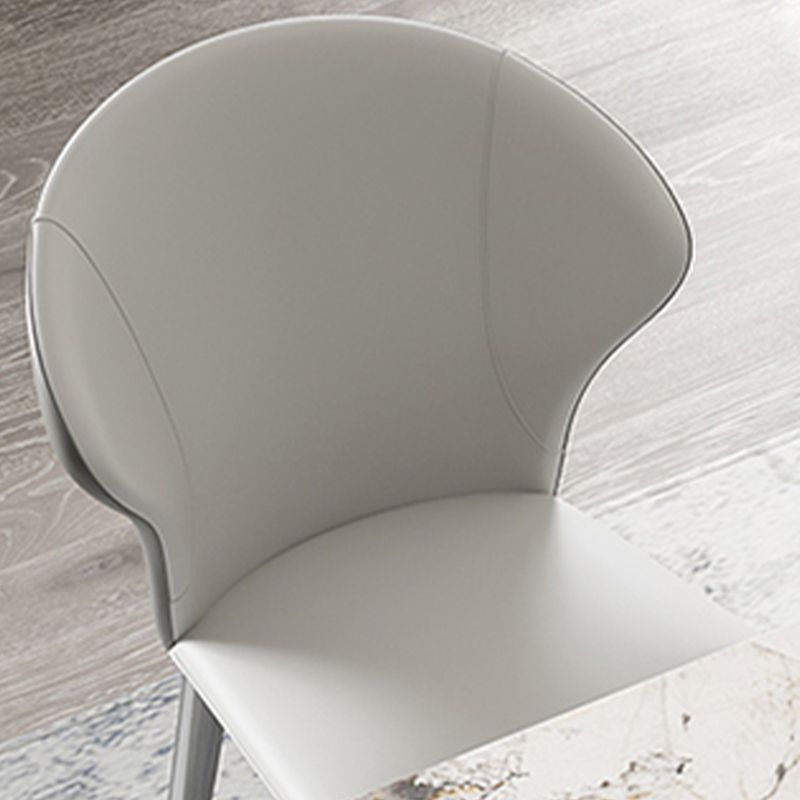 Luxury 1/3/4/5/7 Pieces Dining Set Sintered Stone Dining Table with Leather Chairs