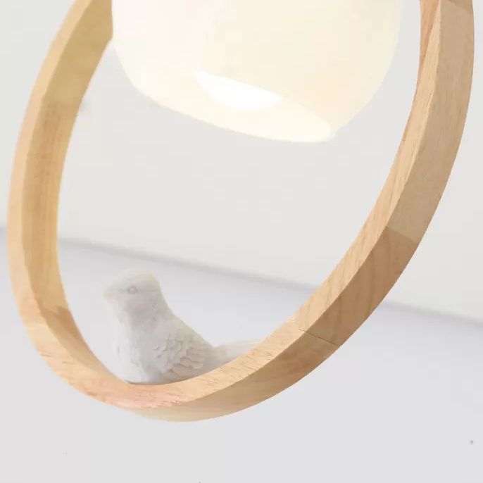 Sofiling corridoio a sfiorare la luce moderna a soffitto a soffitto a soffitto con cerchio in legno