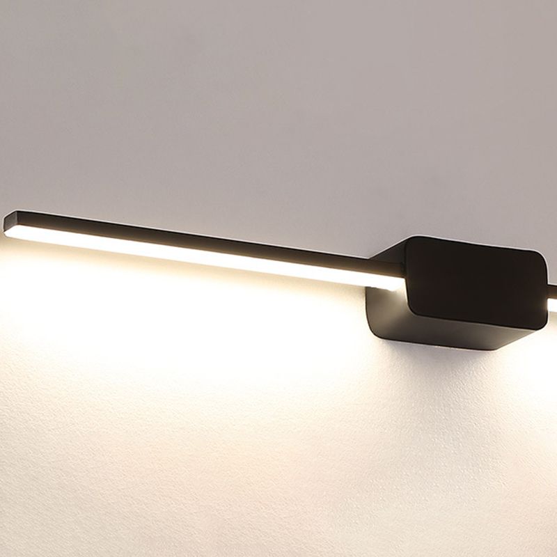 METAL SLIN SLIN VANITY LIGHT LIGHT MODERNO MODERNA 1 Idee di illuminazione da vanità leggeri