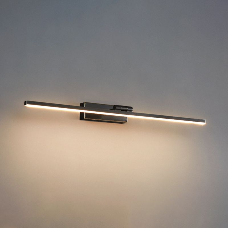 LED Mirror Front Light Modern 1-Light Vanity Light with Acrylic Shade for Bathroom