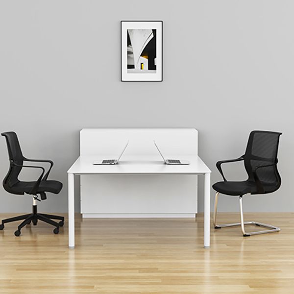 Modern Style Office Chair Mid Back Fixed Arms Ergonomic Mesh Task Chair