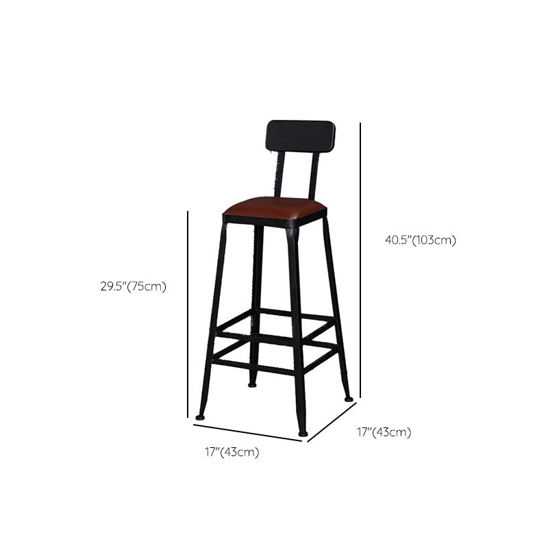 Industrial Bar Stool and Table Set 1/4/5 Pieces Pub Dining Set