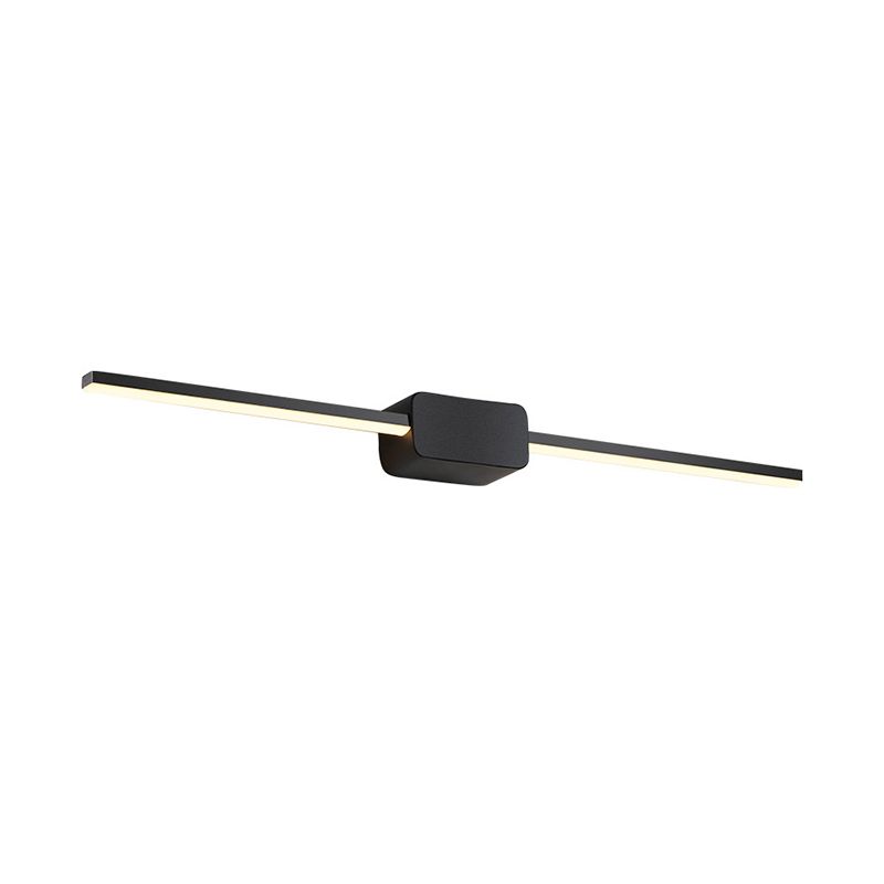 METAL SLIN SLIN VANITY LIGHT LIGHT MODERNO MODERNA 1 Idee di illuminazione da vanità leggeri