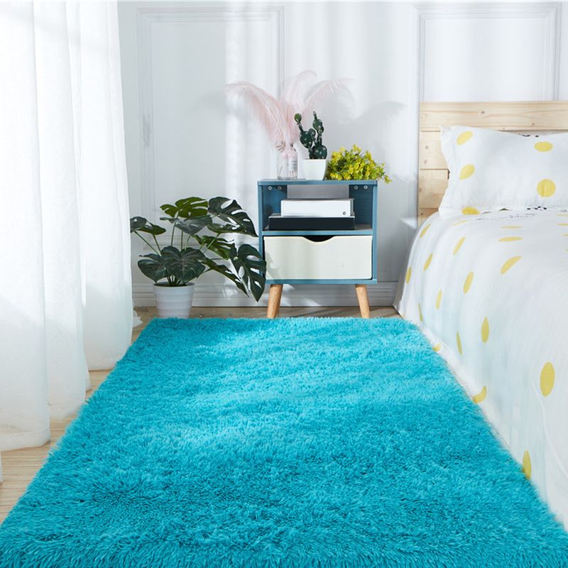 Eenvoud slaapkamer vloerkleed veelkleurig gewone vloerkleed ruige huisdiervriendelijke anti-slip vacuümreinigingskleed