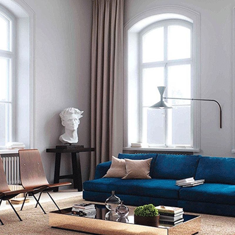 Moderne einfache verstellbare Wandleuchter 2-Bulbs-Wandmontageleuchte für Wohnzimmer