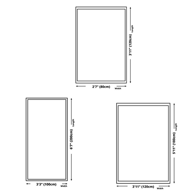 Minimalist Ombre Printed Carpet Gray Tone Area Rug Washable Rug for Living Room