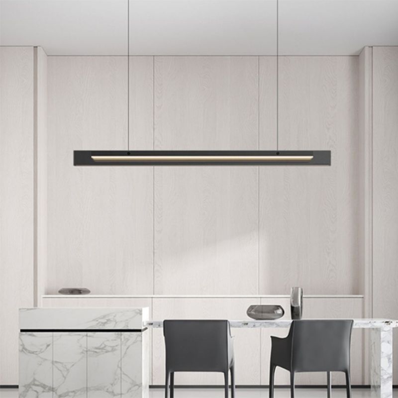 Glass Shade Ceiling Pendant Light Modern LED Kitchen Island Lighting Ideas