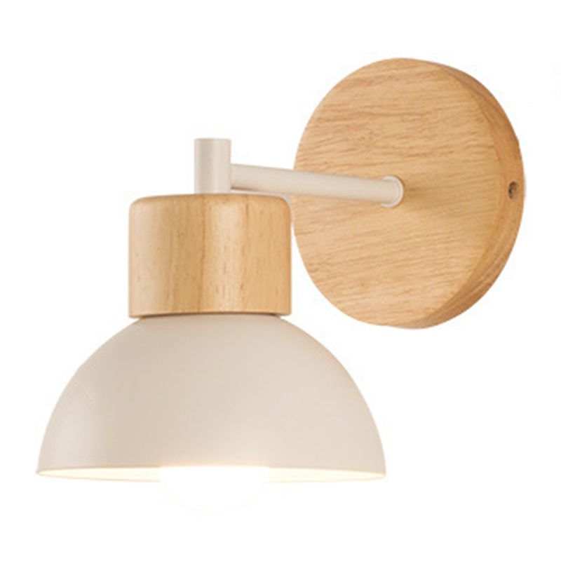 Modern Bowl Shape Wall Sconce Lights 1 Light Wall Light for Living Room