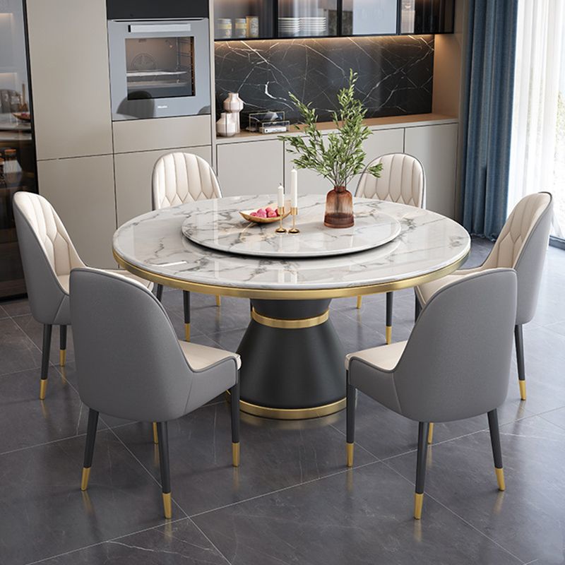 Sintered Stone Dining Room Table Pedestal Dining Table for Dining Room