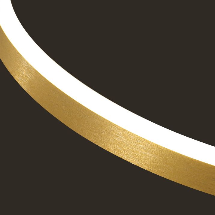 Creative Nordic Simple Semi Flush Mount Ceiling Light Fixture for Living Room