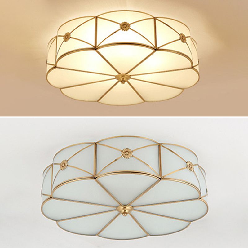 Clover Flush Mount Plafond Light Fixture Vintage Glas Plafond Light Fixtures voor Slaapkamer