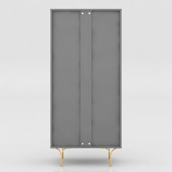 Modern Style Stone Buffet Sideboard 51.9"H Buffet Server for Dining Room