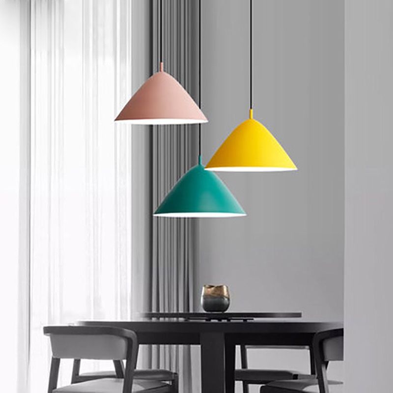 Taps toelopende hanglampverlichting Modernist
