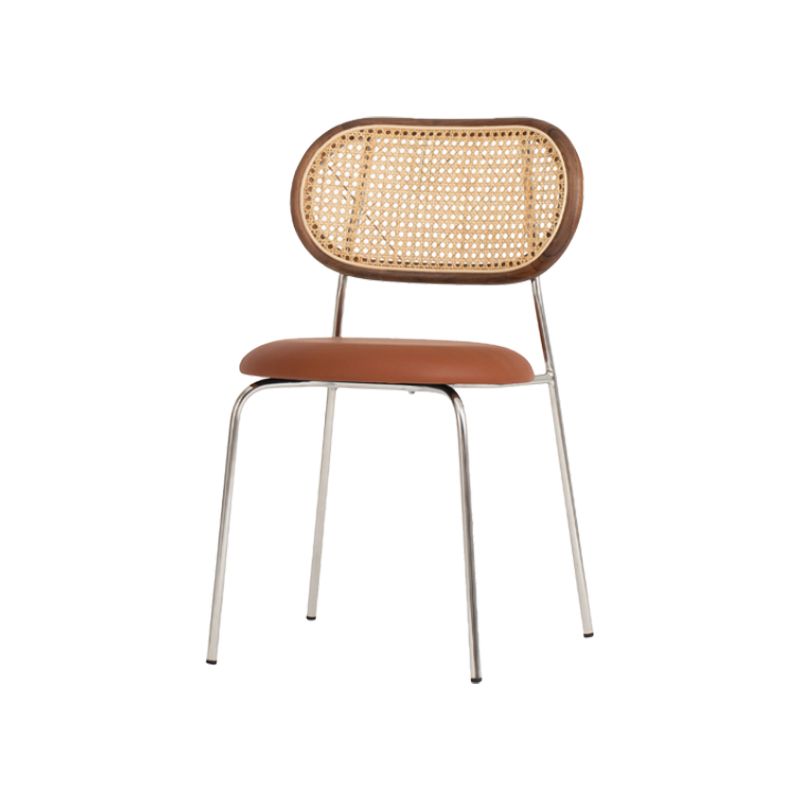 Contemporary Home Side Chair King Louis Back Metal Dining Room Chair