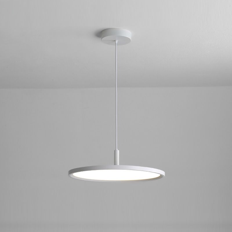 Dining Room One Head Pendant Light Metal LED Simple Ceiling Pendant Lamp