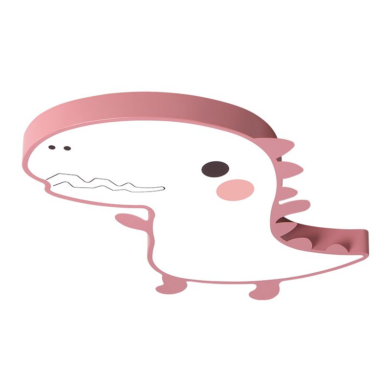 Plafonnier minimaliste contemporain, jolie lampe LED encastrée pour chambre d'enfant