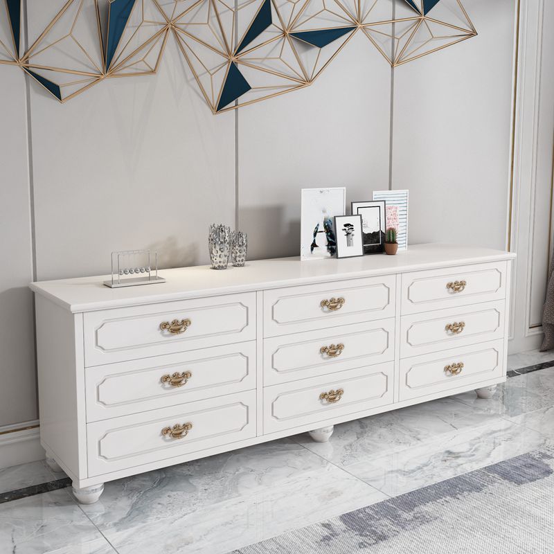 15.6-inch W Traditional Storage Chest Manufactured Wood Storage Chest Dresser