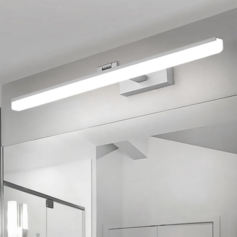Moderno stile minimalista allungato Montate Montate Vanity Lights Alluminio Vanity Wall Freepurs per il bagno