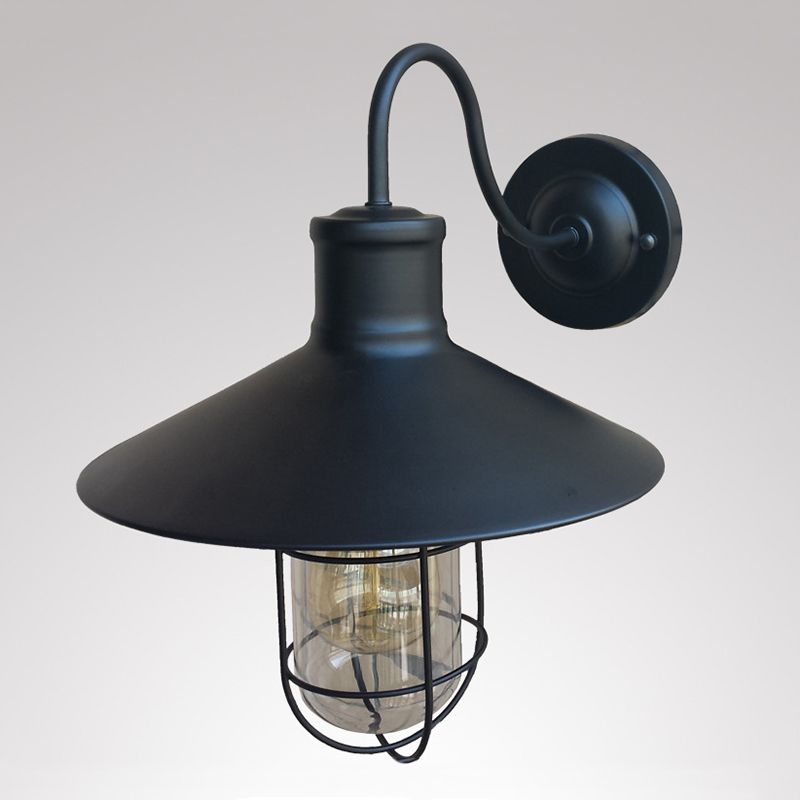 3 luci trasparente lampada montata a parete in vetro a parete industriale monte a parete per sala e foyer