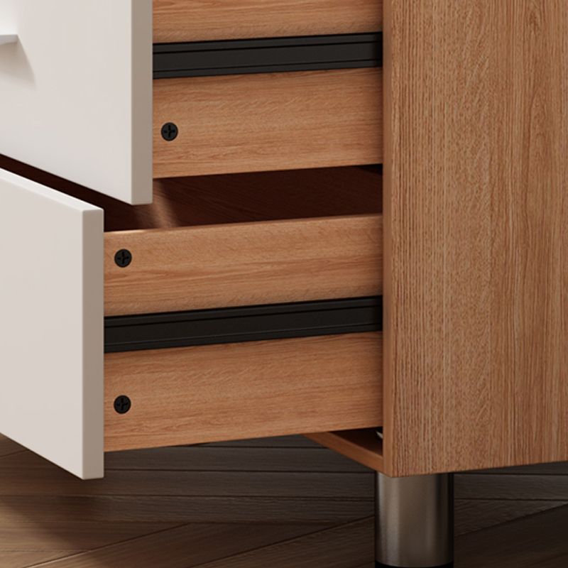 15.6-inch Width Storage Chest Contemporary Dresser with 4/5/6 Drawers