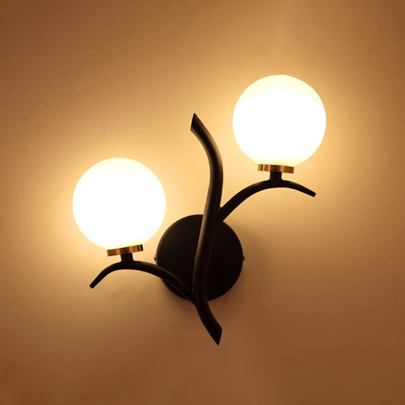 Bolas Glass Wall Plighting Lighting Nordic Style Wall Monte Lightsing para dormitorio