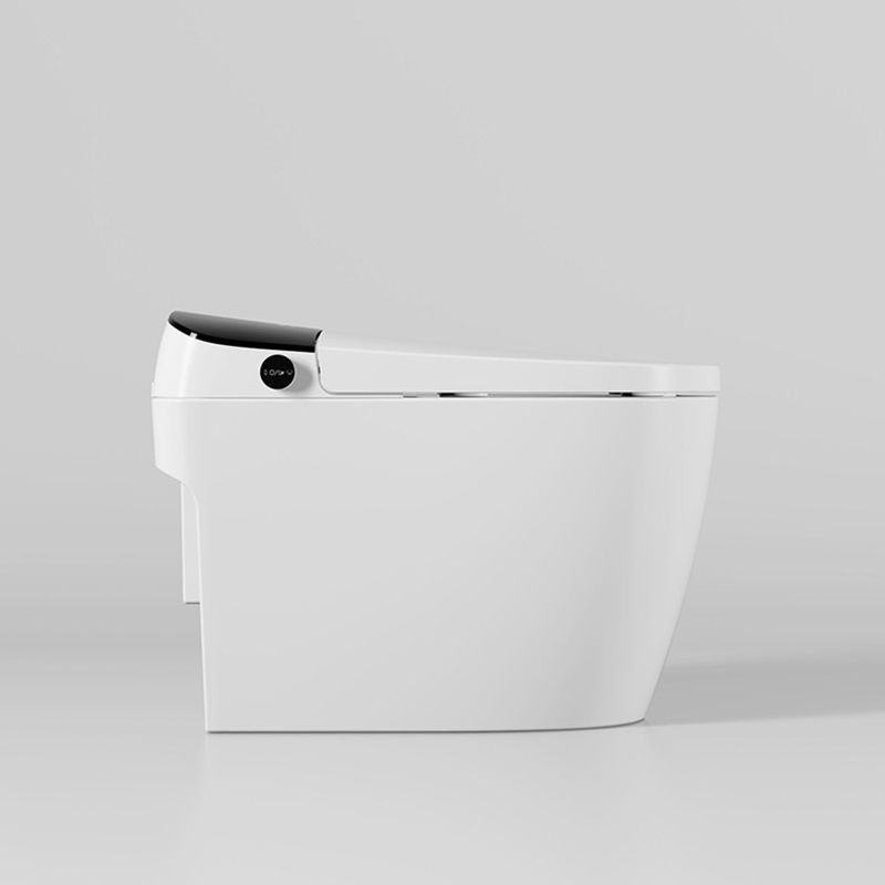 Modern White Floor Standing Bidet with Deodorizing and Stain Resistant