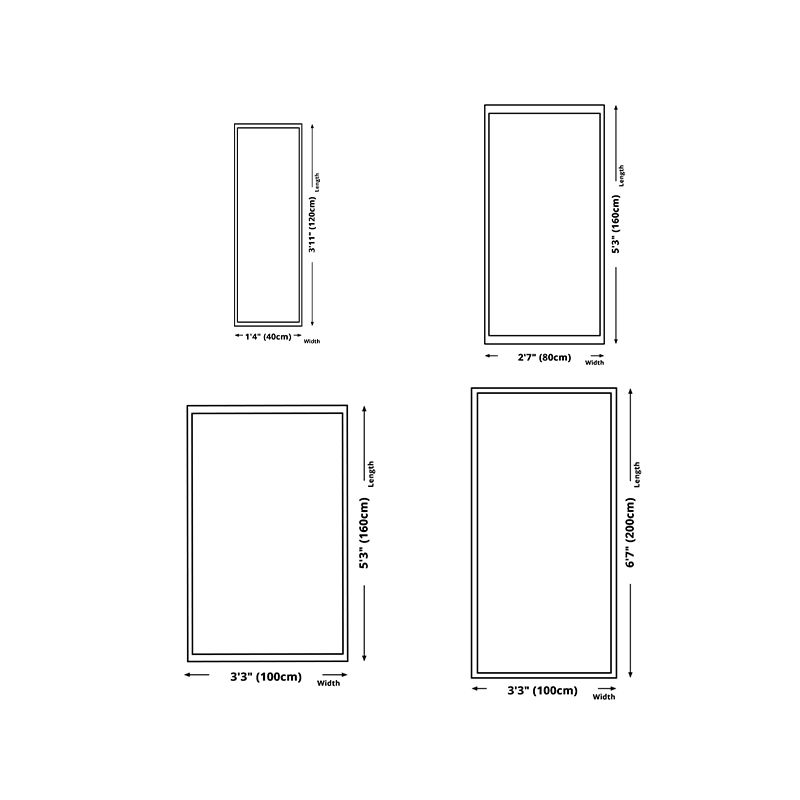 Orange Simple Rug Polyester Flower Indoor Rug Stain Resistant Rug for Home Decor