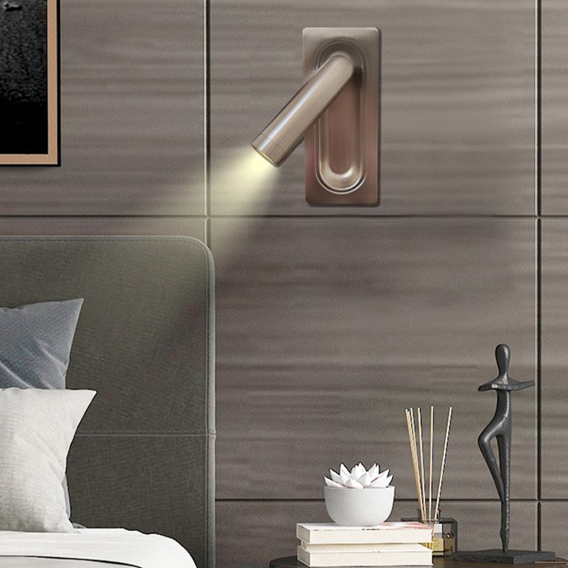 Modern Style Aluminum Wall Light 7" High Reading Wall Sconce for Bedroom