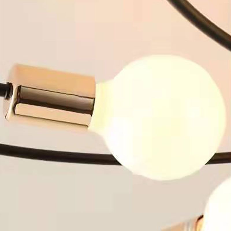 Metallic Swirl plafondlamp industriële stijl woonkamer semi spoeling mount licht