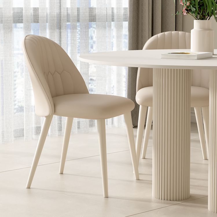 1/5 Piece Stone Top Contemporary Style Dining Room Chair Set