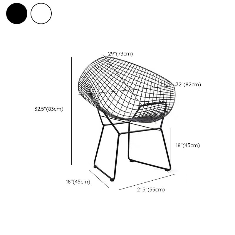 Rust Resistant Metal Side Chair Upholstered No Natural Variation Dining Side Chair