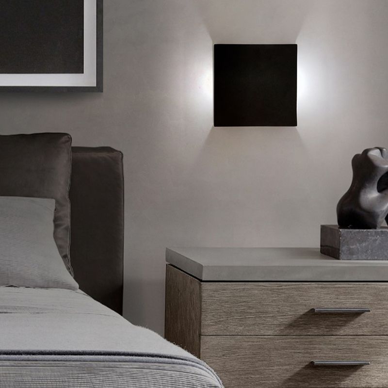 Zeitgenössische Aluminium -Wandleuchte 4 -Zoll -Weitwaschmaschine für Wohnzimmer