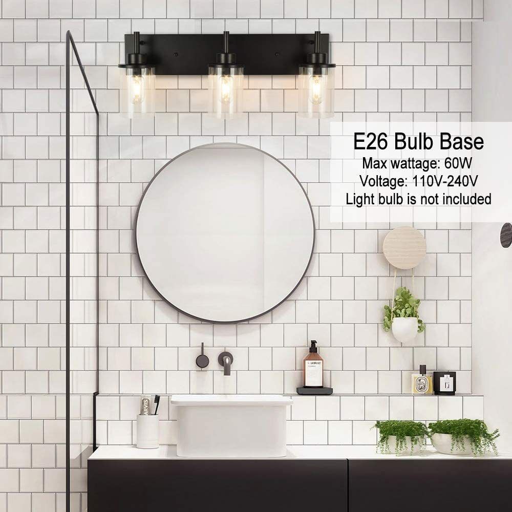 Amerikanischer Vanity Mirror Lights Metal Industrial Eitelkeit Wandleuchten für Badezimmer